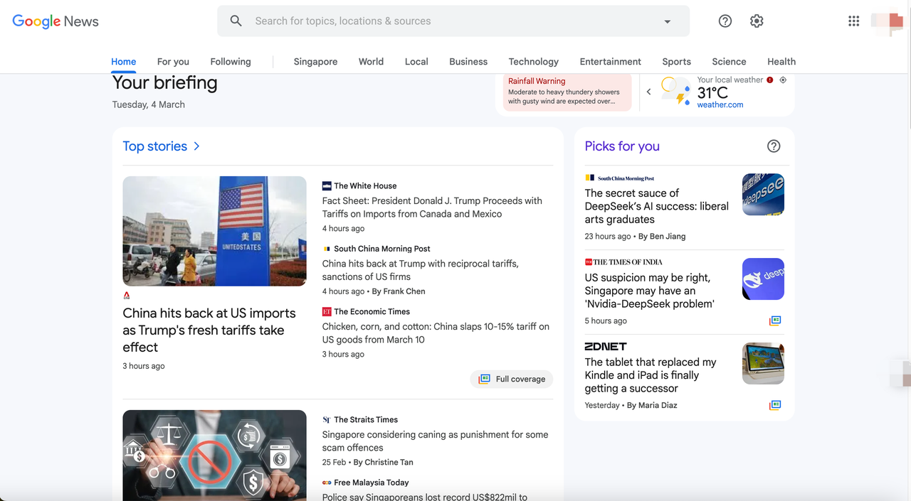 google news